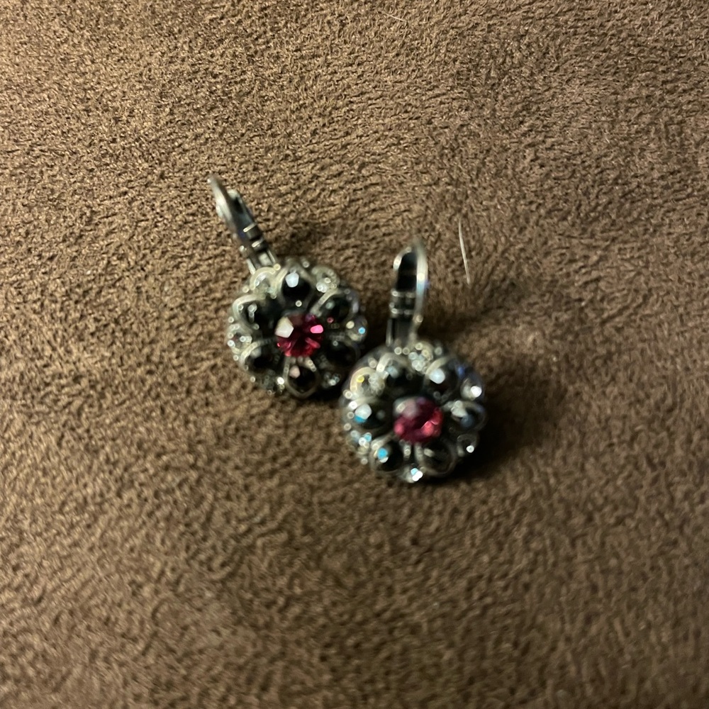 Earrings and bracelet